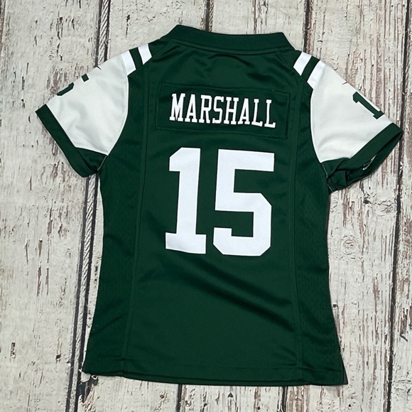Brandon Marshall New York Jets Nike NFL Football On Field Jersey - Picture 2 of 8